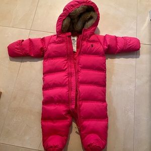 Ralph Lauren girls Snowsuit size 6Mo